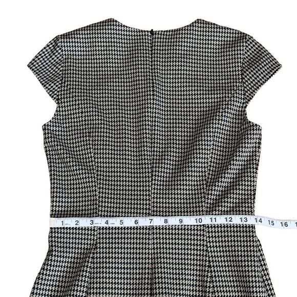 H&M Houndstooth Sheath Dress Size 4 - Picture 9 of 13